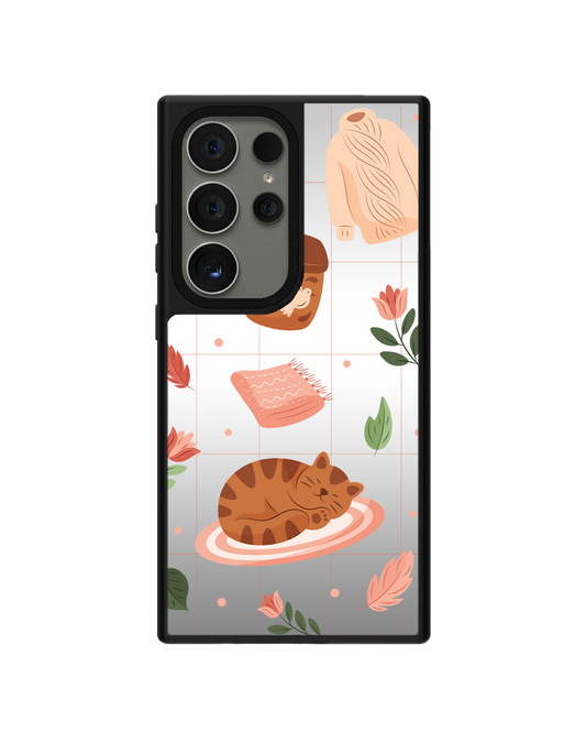 Android Mirror Grip Case - Sleepy Autumn