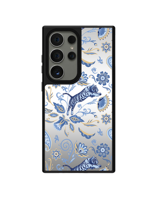 Android Mirror Grip Case - Tiger & Floral