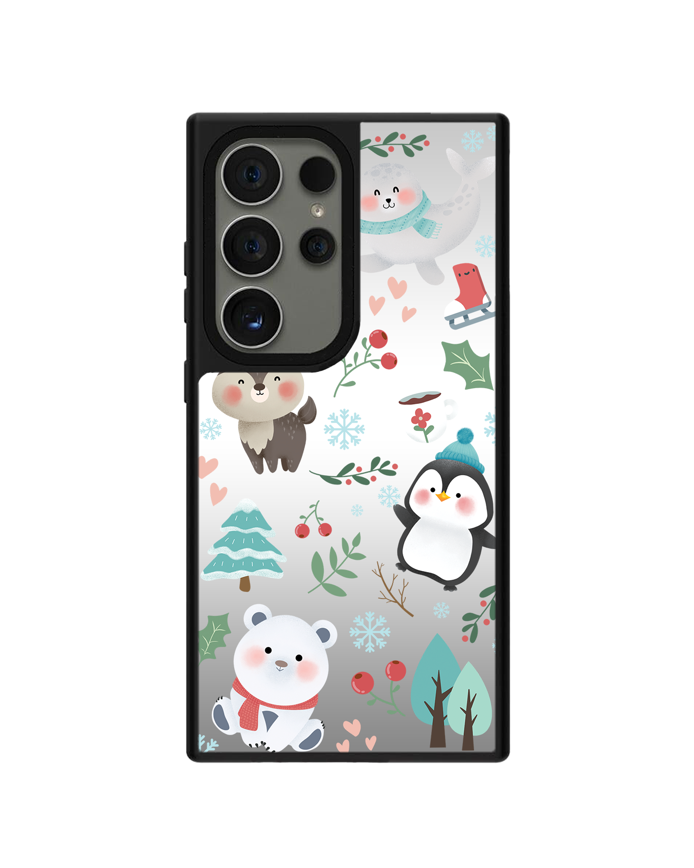 Android Mirror Grip Case - Winter