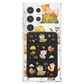 Android Magnetic Trifold Wallet Case - Racoon and Friends