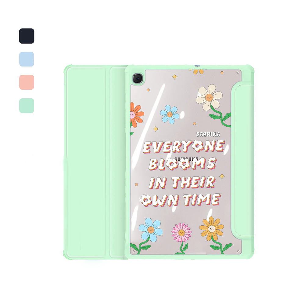 Android Tab Acrylic Flipcover - Blooms