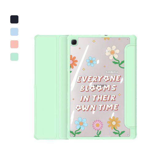 Android Tab Acrylic Flipcover - Blooms