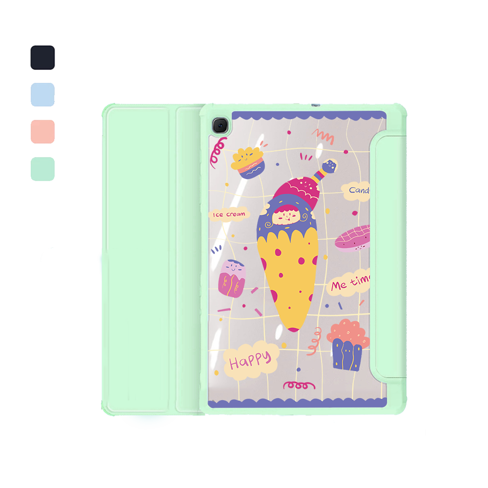 Android Tab Acrylic Flipcover - Candy Doodle