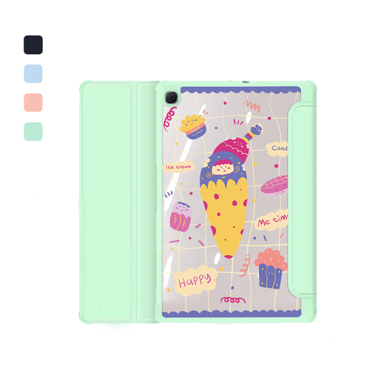 Android Tab Acrylic Flipcover - Candy Doodle