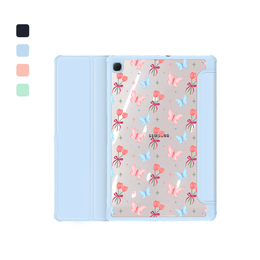 Android Tab Acrylic Flipcover - Coquette Butterfly