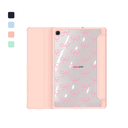 Android Tab Flipcover - Coquette Pink Bow
