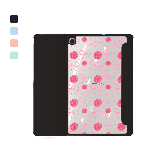 Android Tab Acrylic Flipcover - Coquette Rose