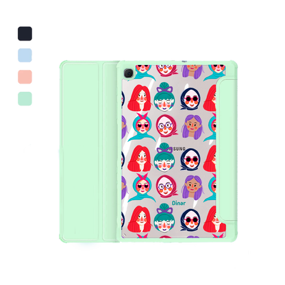 Android Tab Flipcover - Cute Sweety Faces
