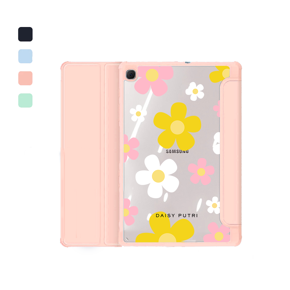 Android Tab Acrylic Flipcover - Daisy Fresh