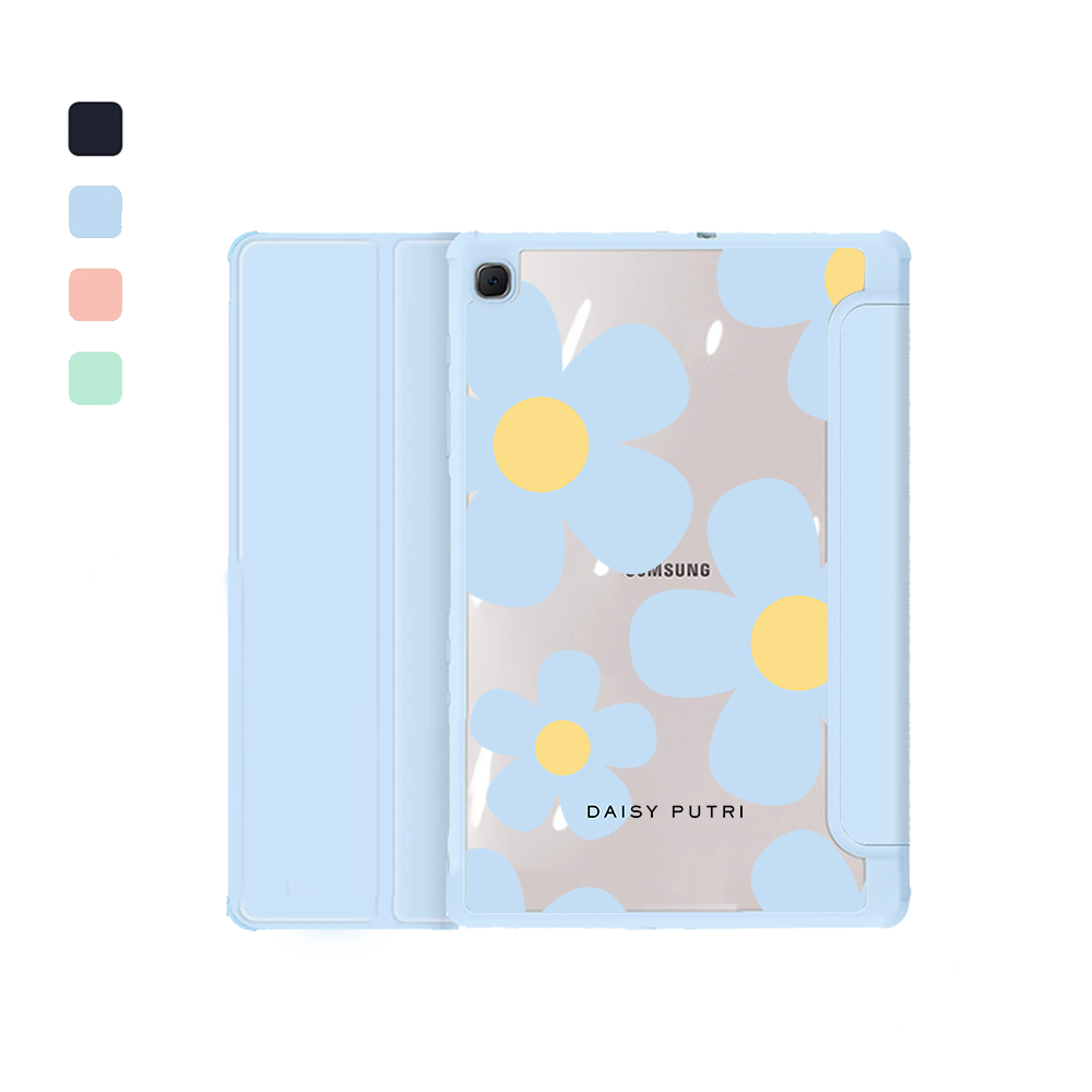 Android Tab Acrylic Flipcover - Daisy Garland