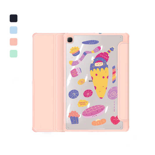Android Tab Acrylic Flipcover - Dessert Doodle