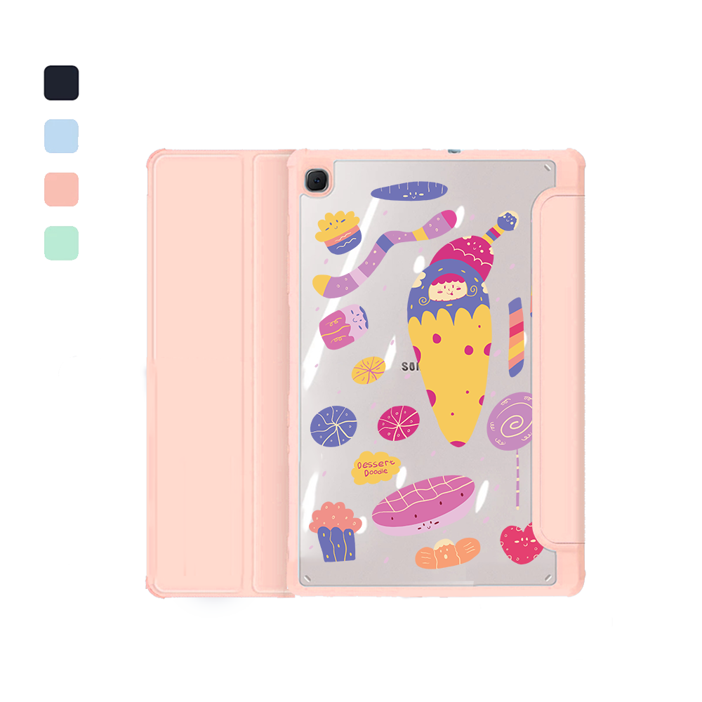 Android Tab Acrylic Flipcover - Dessert Doodle