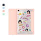 Android Tab Acrylic Flipcover - Face Grid Comic