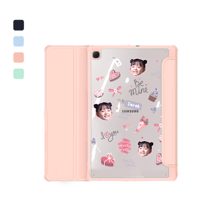Android Tab Flipcover - Face Grid Lovely