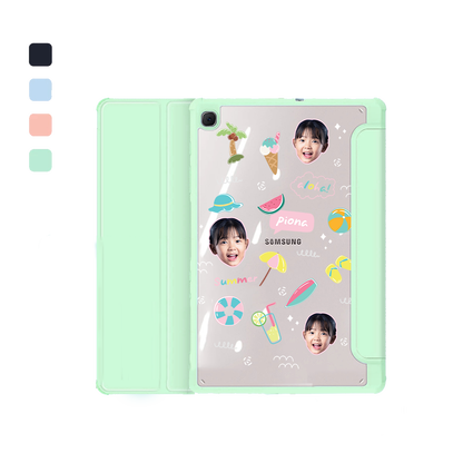 Android Tab Flipcover - Face Grid Summer