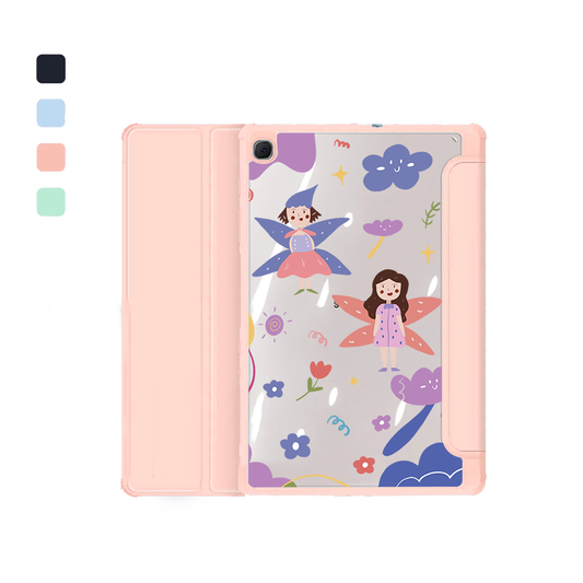 Android Tab Acrylic Flipcover - Fairy Pattern