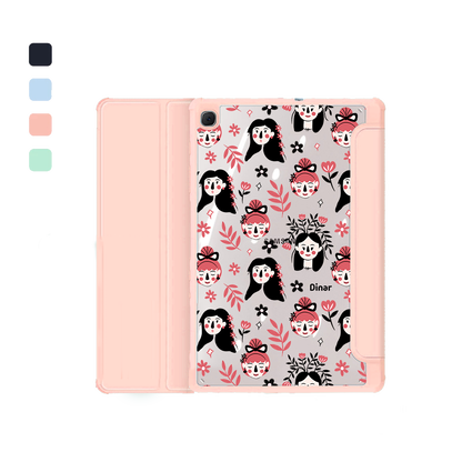 Android Tab Flipcover - Flowery Faces