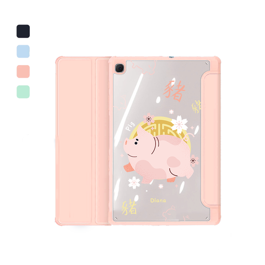 Android Tab Acrylic Flipcover - Pig (Chinese Zodiac / Shio)