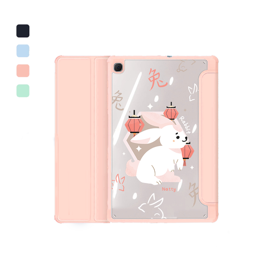Android Tab Acrylic Flipcover - Rabbit (Chinese Zodiac / Shio)