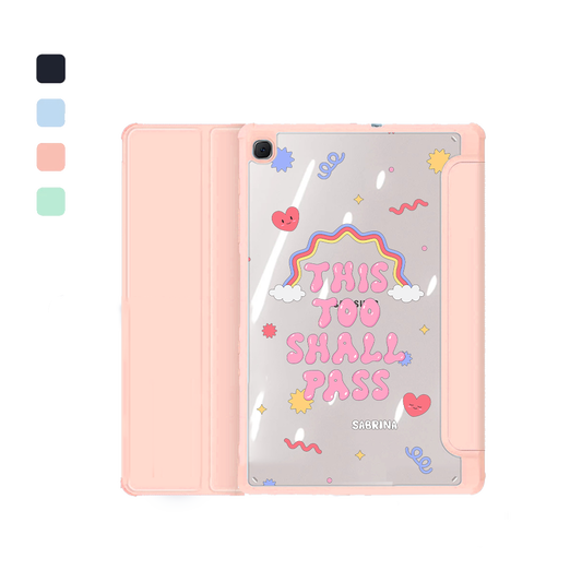 Android Tab Acrylic Flipcover - This Too Shall Pass