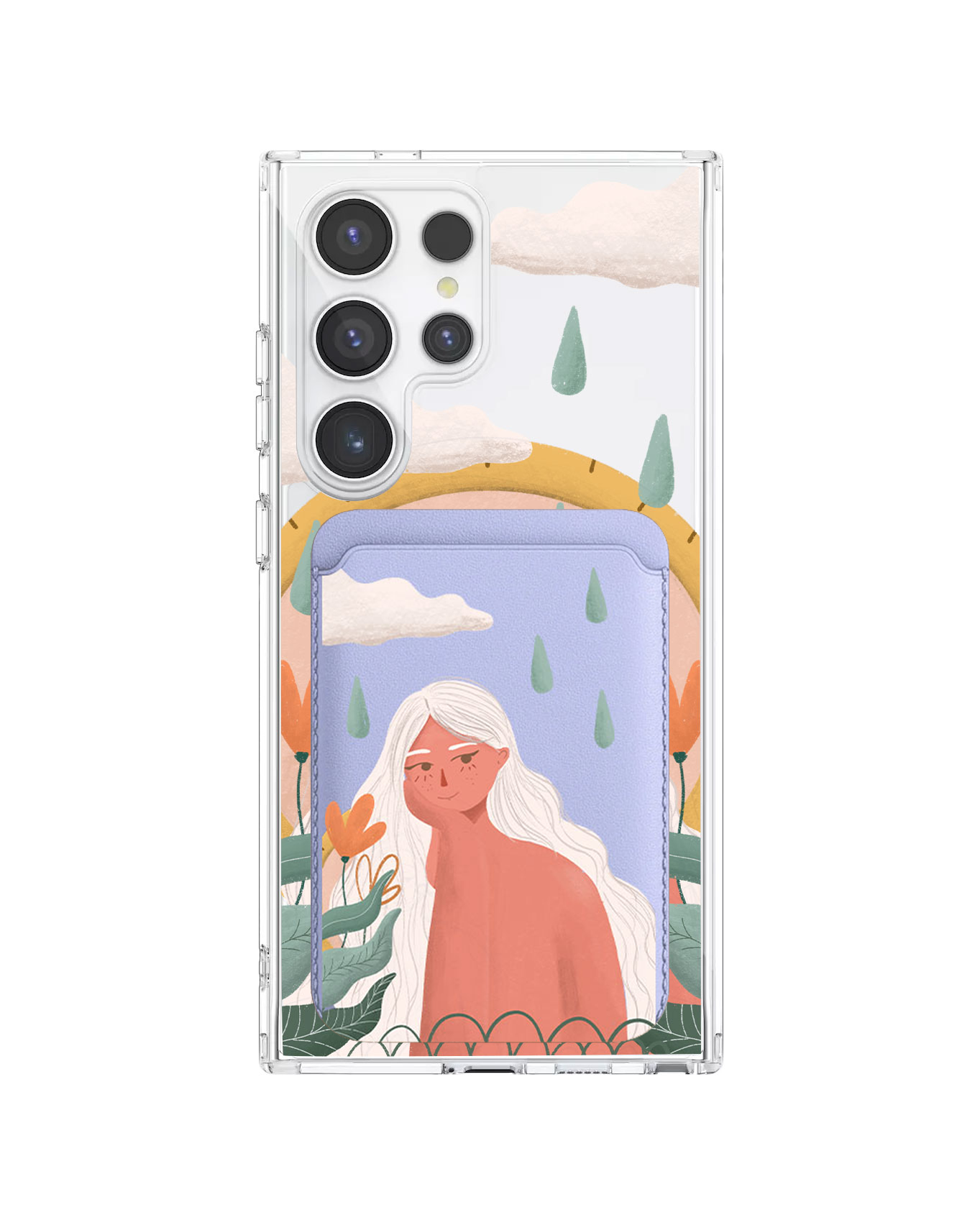 Android Magnetic Wallet Case - Adara