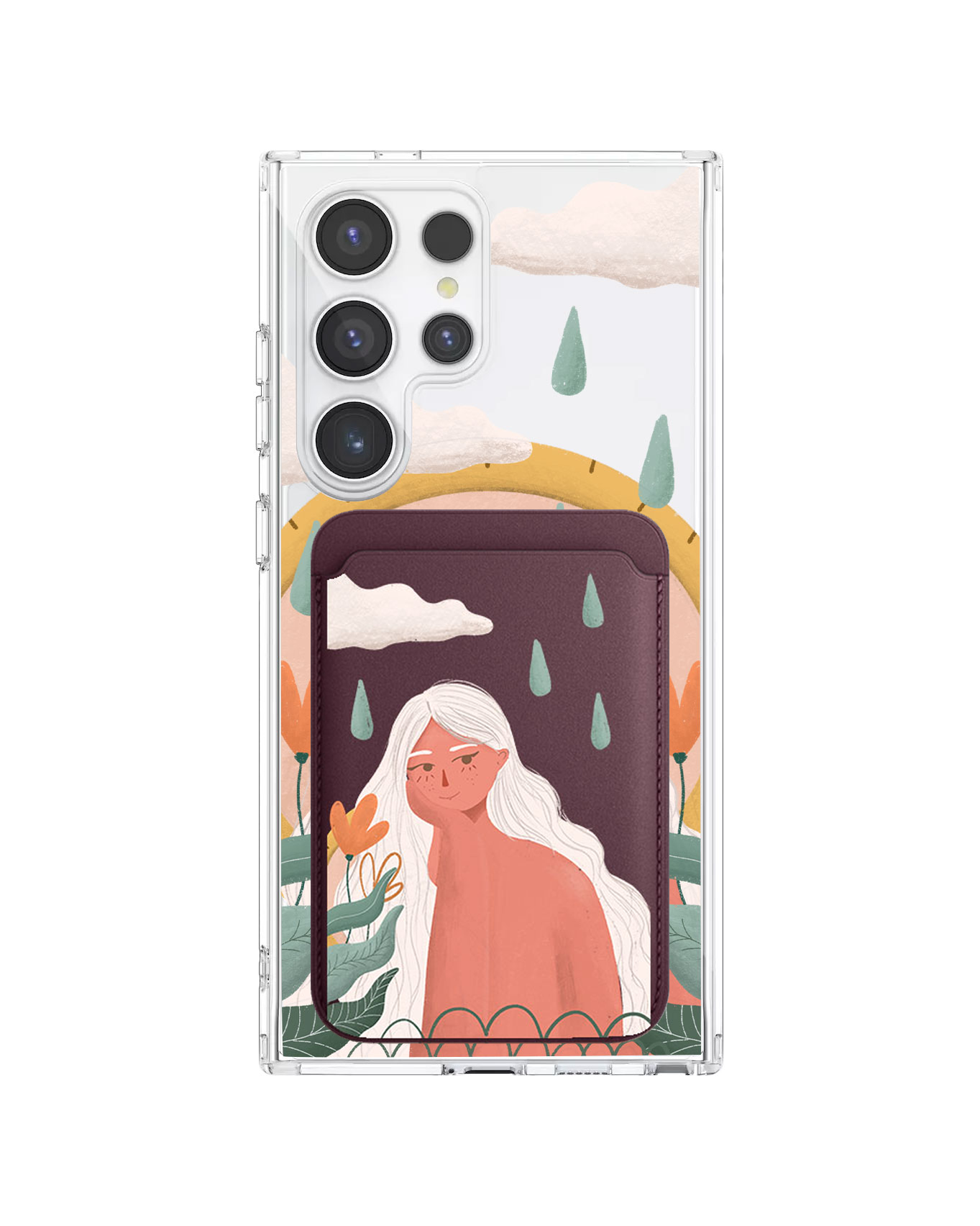 Android Magnetic Wallet Case - Adara