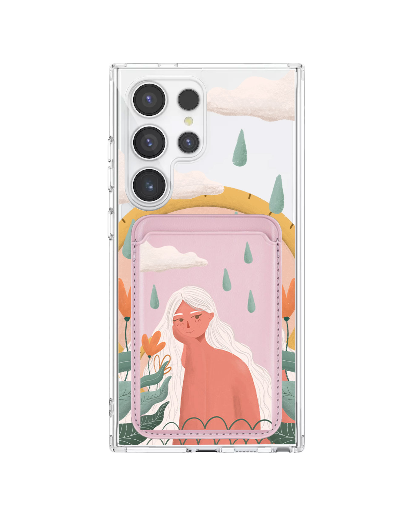 Android Magnetic Wallet Case - Adara