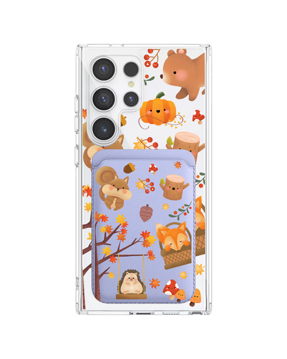 Android Magnetic Wallet Case - Autumn