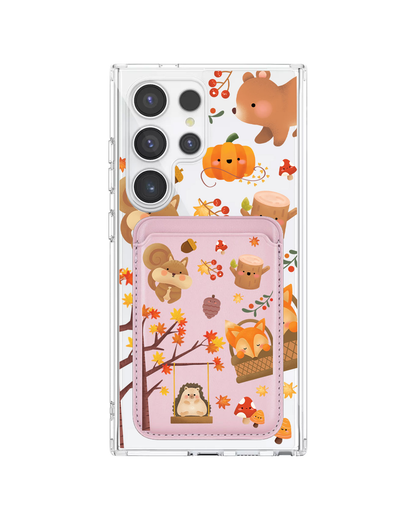 Android Magnetic Wallet Case - Autumn