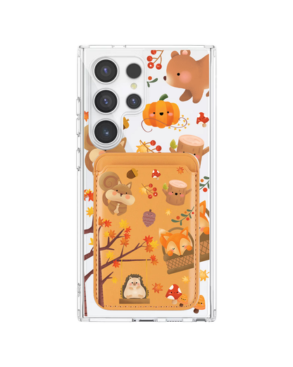 Android Magnetic Wallet Case - Autumn