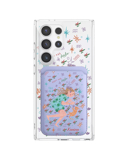 Android Magnetic Wallet Case - Feel the Feels