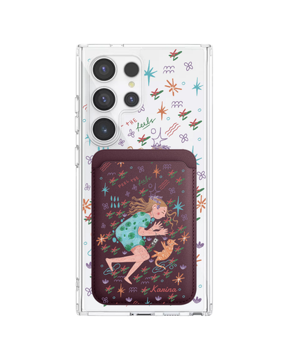 Android Magnetic Wallet Case - Feel the Feels