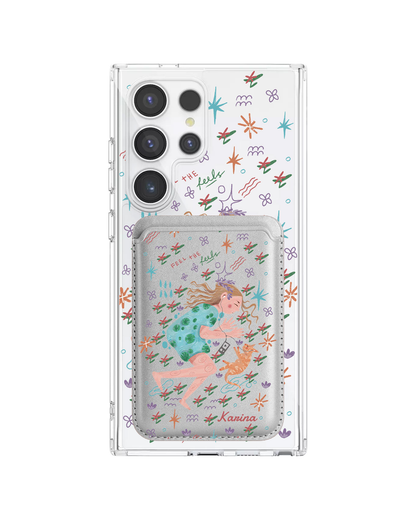 Android Magnetic Wallet Case - Feel the Feels