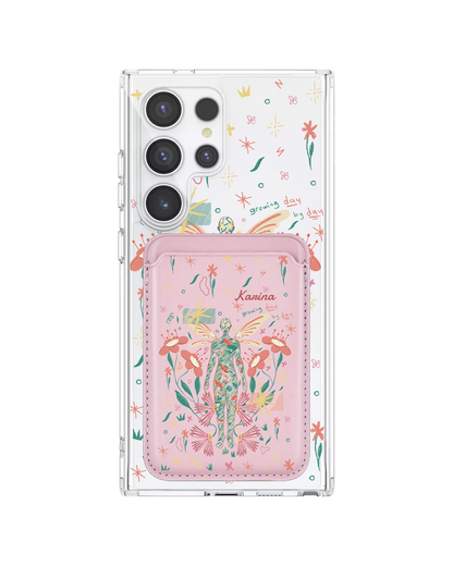 Android Magnetic Wallet Case - Growing Day by Day