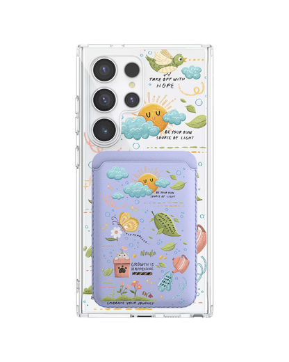 Android Magnetic Wallet Case - Growth
