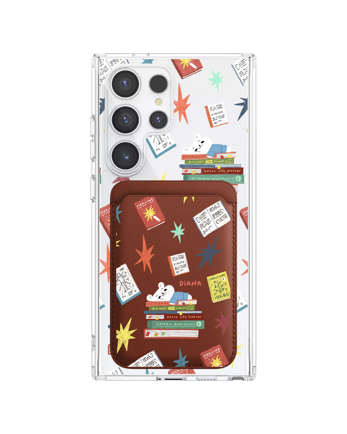 Android Magnetic Wallet Case - Let Me Sleep