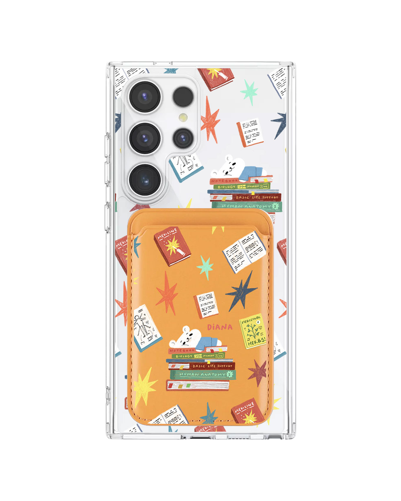 Android Magnetic Wallet Case - Let Me Sleep