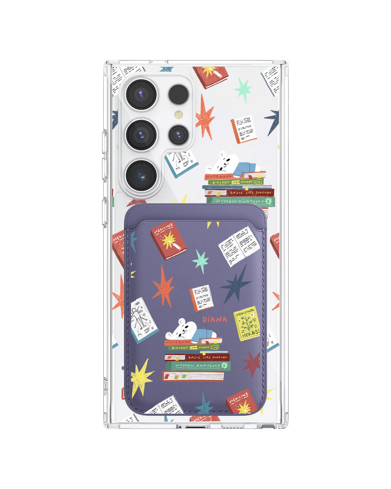 Android Magnetic Wallet Case - Let Me Sleep