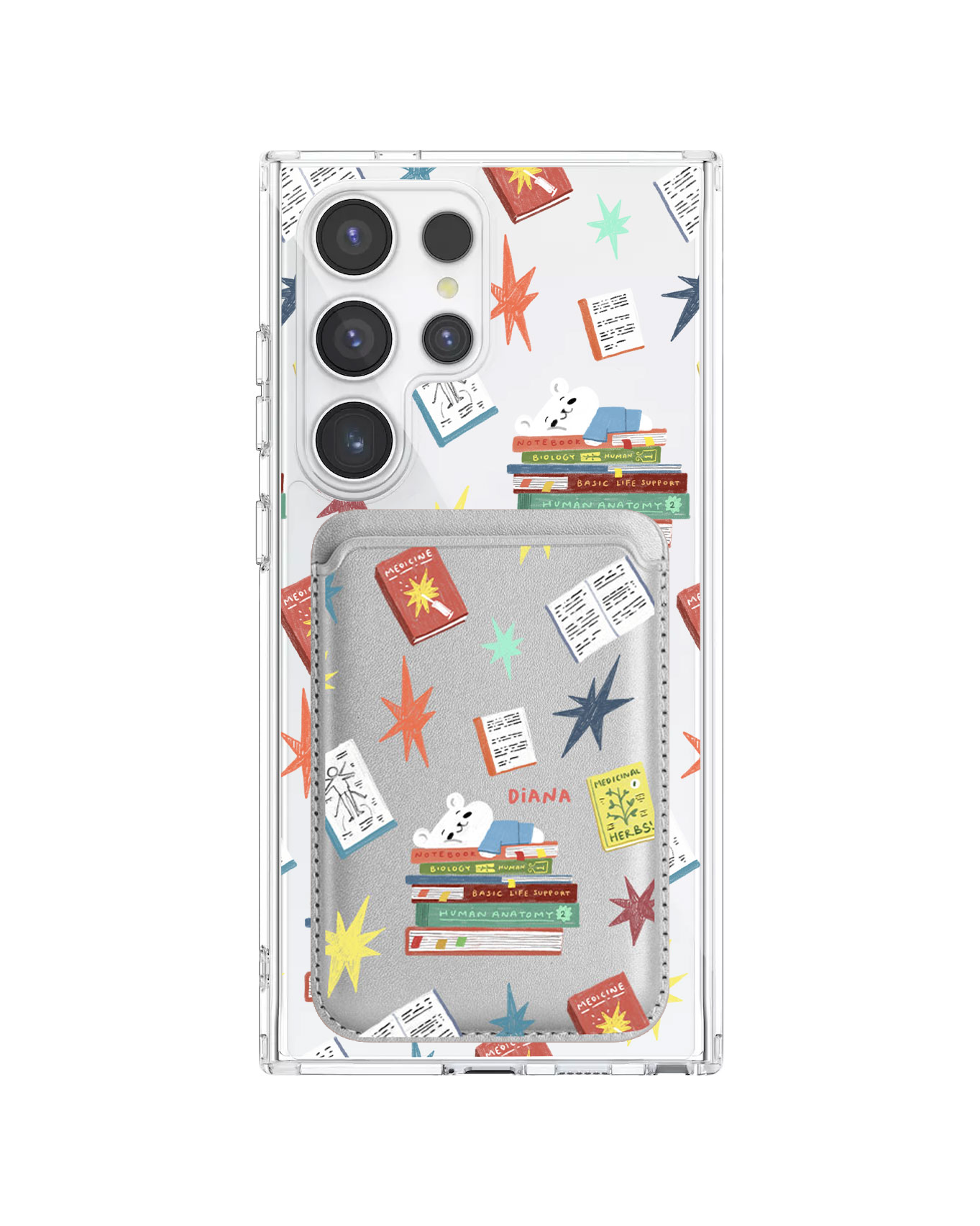 Android Magnetic Wallet Case - Let Me Sleep