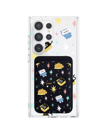 Android Magnetic Wallet Case - Nightover