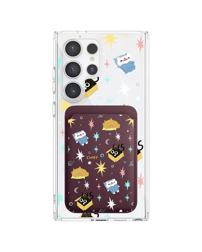 Android Magnetic Wallet Case - Nightover