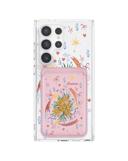 Android Magnetic Wallet Case - Peace
