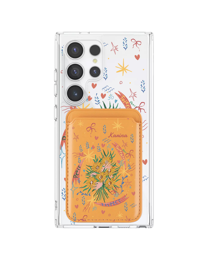 Android Magnetic Wallet Case - Peace