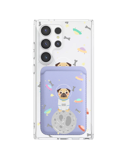 Android Magnetic Wallet Case - Pugstronaut