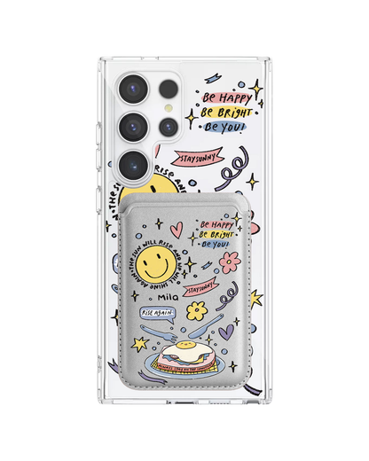 Android Magnetic Wallet Case - Rise