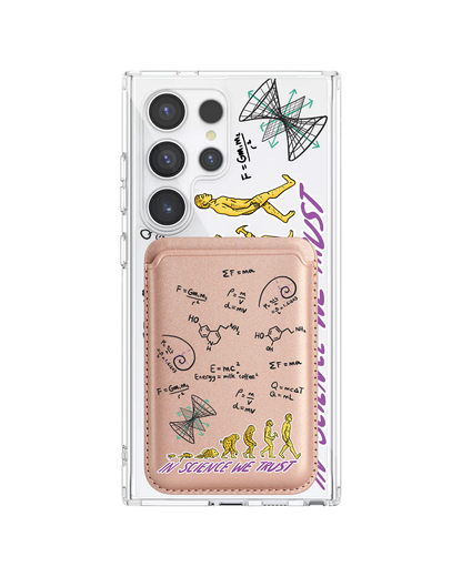 Android Magnetic Wallet Case - Science 1.0
