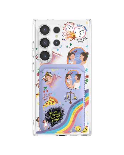 Android Magnetic Wallet Case - Self Love 2.0