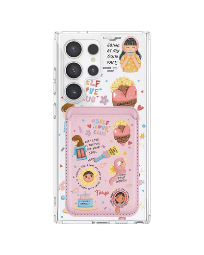 Android Magnetic Wallet Case - Self Love Club