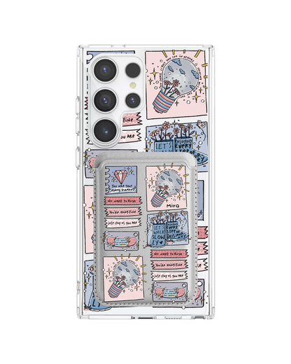 Android Magnetic Wallet Case - Shine