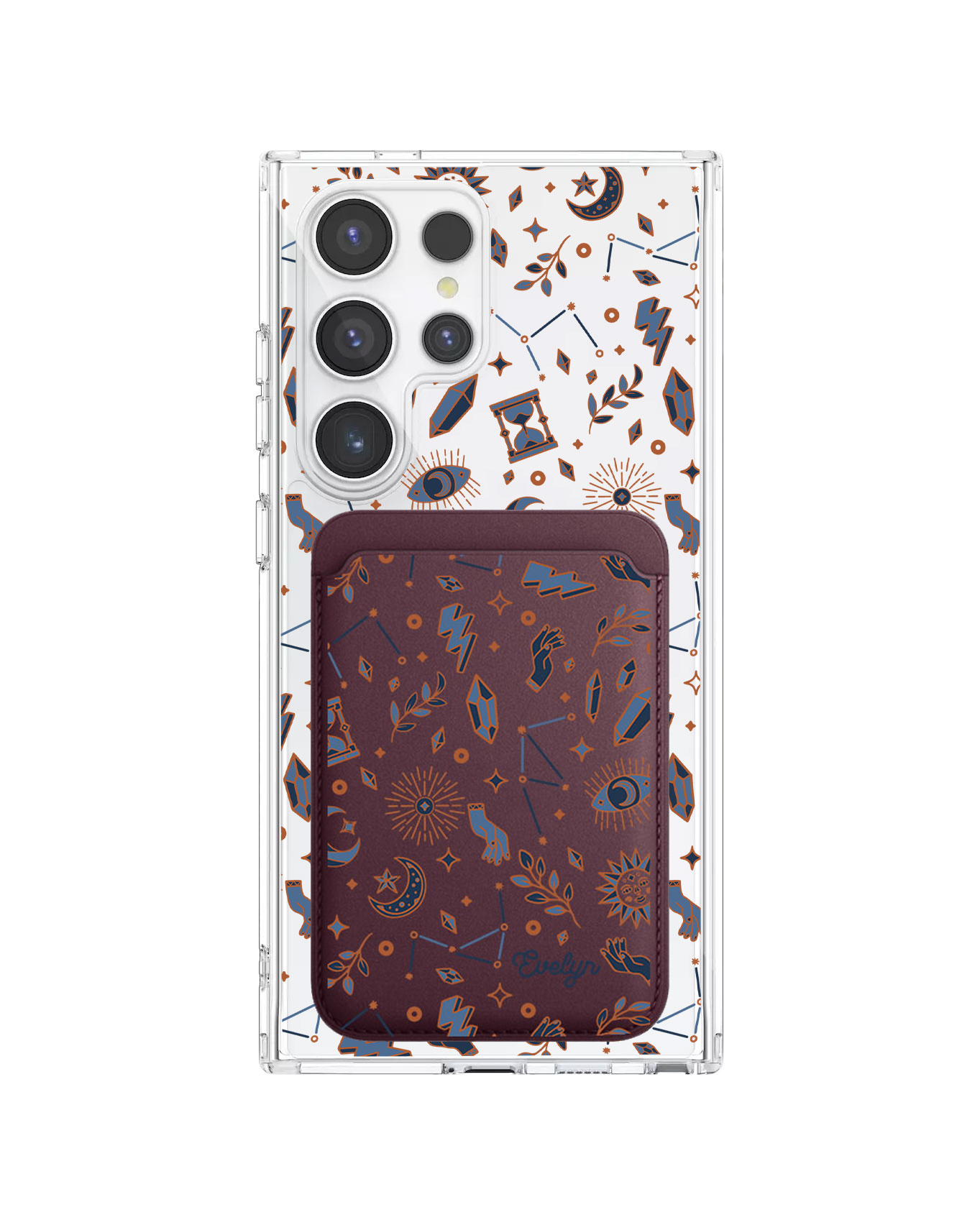 Android Magnetic Wallet Case - Stardust